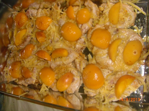 Broskyňové kuracie prsia - obrázok 2