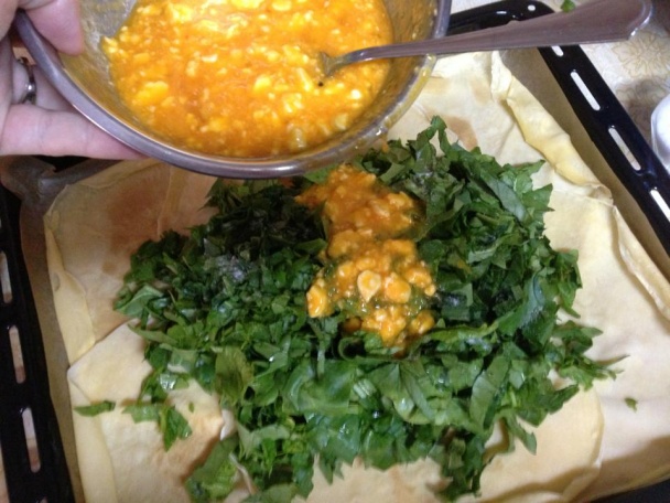 Prekladané špenátové palacinky (fotorecept) - obrázok 6