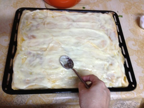 Prekladané špenátové palacinky (fotorecept) - obrázok 10