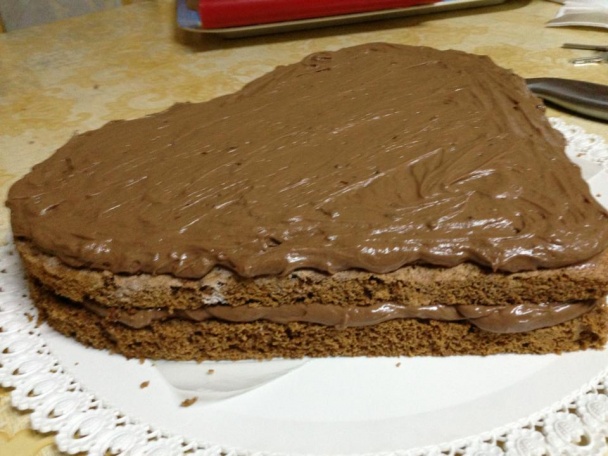 Čokoládová torta s profiteroles (fotorecept) - obrázok 4