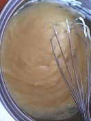 Koláč s vanilkovo-tvarohovým krémom a višňami (fotorecept) - obrázok 3