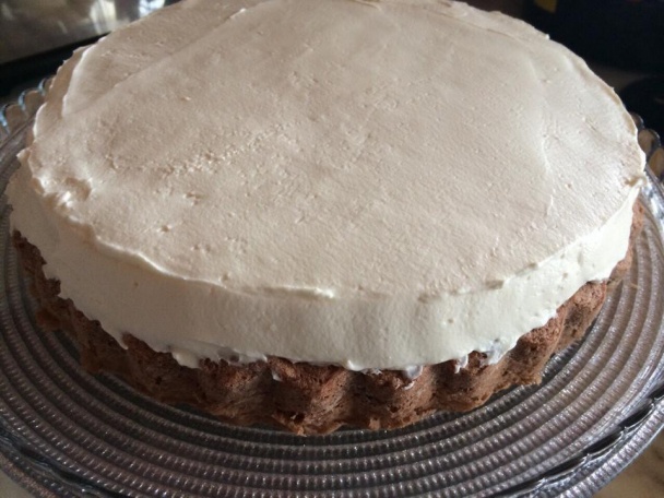 Koláč s vanilkovo-tvarohovým krémom a višňami (fotorecept) - obrázok 5