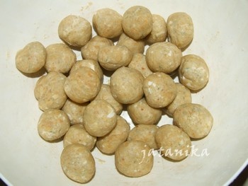 Arašidovo - syrové placky (fotorecept) - obrázok 2