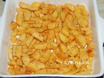 Pečené zemiaky so špenátom (fotorecept) - obrázok 1