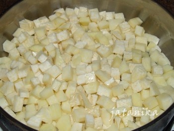 Kaleráb so šunkou (fotorecept) - obrázok 2