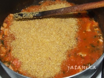 Bulgur s králičím mäsom (fotorecept) - obrázok 4
