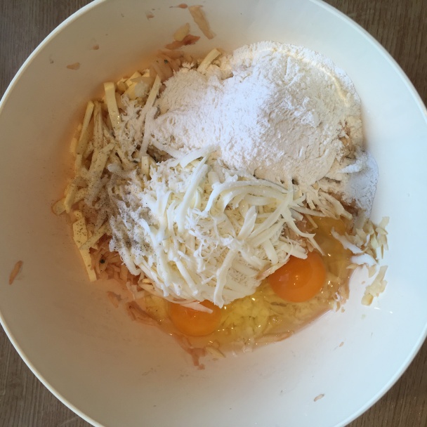 Zemiakovo-syrové placky (fotorecept) - obrázok 1