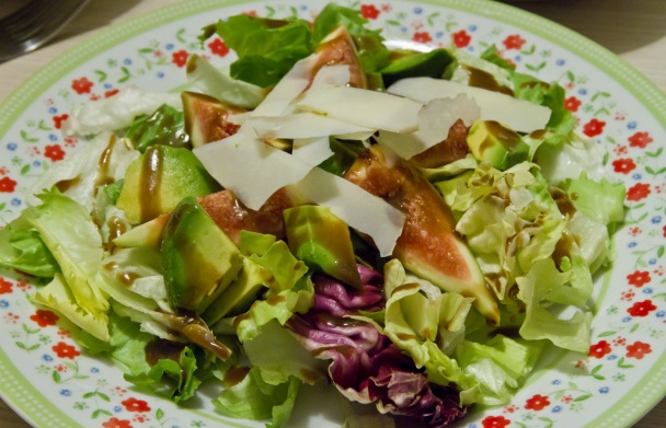 Figový šalát s najlepším dresingom - obrázok 1