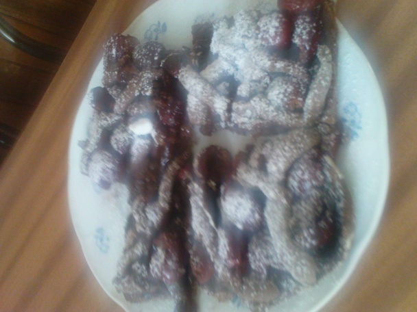 Kakaový linecký koláč s čerešňami (fotorecept) - obrázok 7