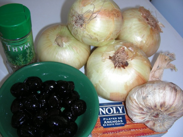 Cibuľový koláč - Pissaladière (fotorecept) - obrázok 1