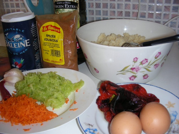 Kuskusové placky (fotorecept) - obrázok 1