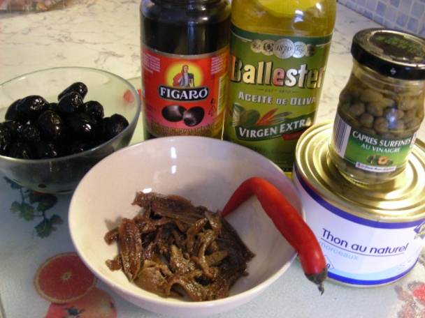 Tapenade languedocienne (Languedocká tapenada)(fotorecept) - obrázok 1
