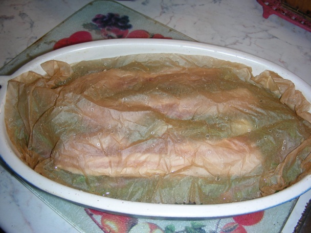 Marinované bravčové plátky so zelenou fazuľkou a gratinovanými zemiakmi (fotorecept) - obrázok 9