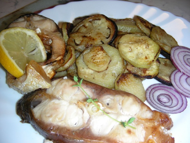 Tolstolobik s baklažánom - obrázok 2