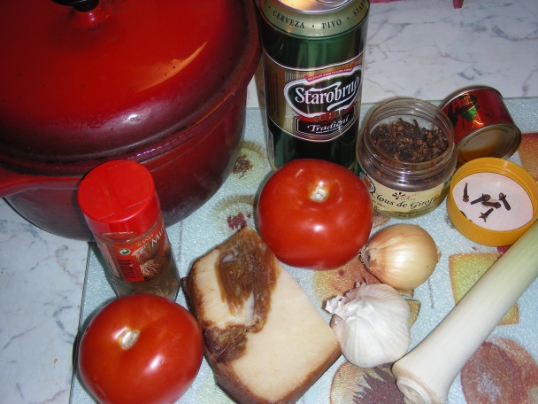 Fazuľová polievka s pivom - Soupe aux haricots secs (fotorecept) - obrázok 2