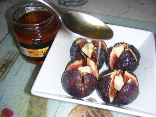 Medové figy s koňakom a pistáciami (fotorecept) - obrázok 4