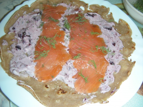 Bretónske galetky na spôsob maki (Galettes façon makis) - obrázok 9