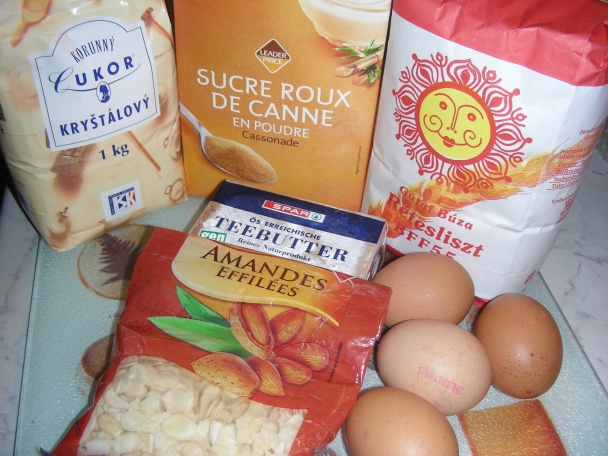 Tuiles aux amandes - mandľové škridličky - obrázok 1