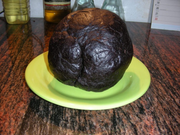 Čokoládovo-kávové pestrofarebné praclíky (bretzels) - obrázok 1