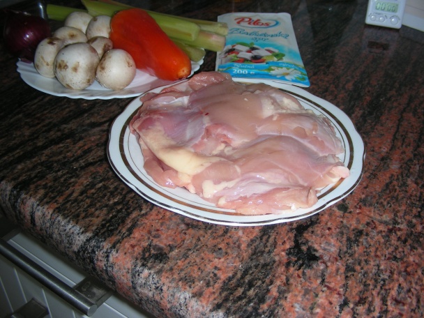 Kuracie závitky s rebarborou a balkánskym syrom (fotorecept) - obrázok 1