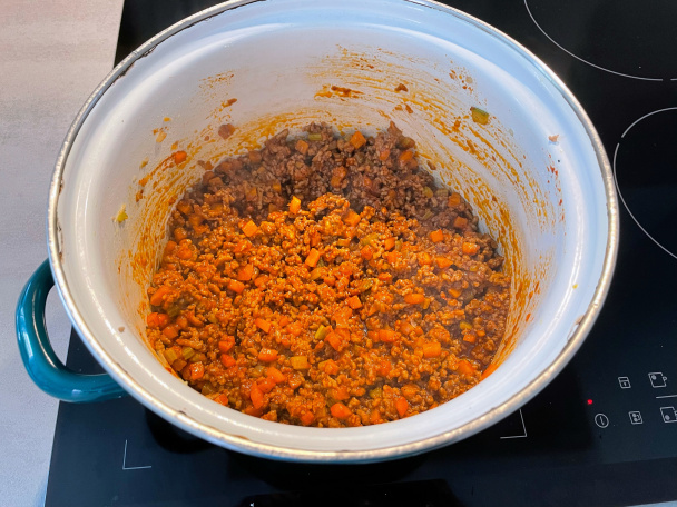 Fettuccine bolognese (fotorecept) - obrázok 2