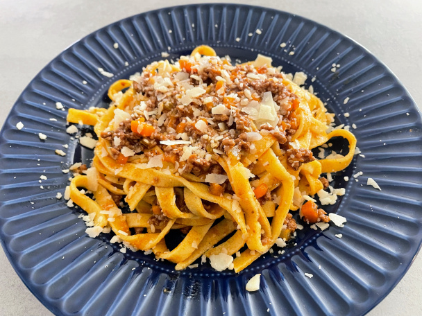 Fettuccine bolognese (fotorecept) - obrázok 7