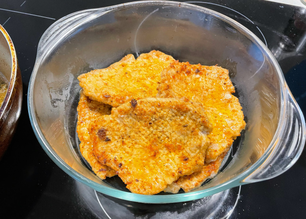 Bravčové mäso s cibuľovou omáčkou (fotorecept) - obrázok 4