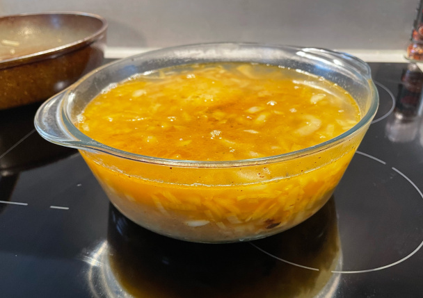 Bravčové mäso s cibuľovou omáčkou (fotorecept) - obrázok 7