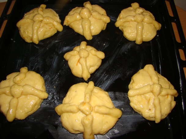 Chlieb Pan de muertos (fotorecept) - obrázok 7