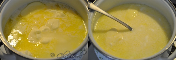 Jogurtový kysnutý koláč s vanilkovo-kokosovou plnkou (fotorecept) - obrázok 1