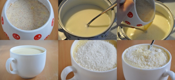 Jogurtový kysnutý koláč s vanilkovo-kokosovou plnkou (fotorecept) - obrázok 3