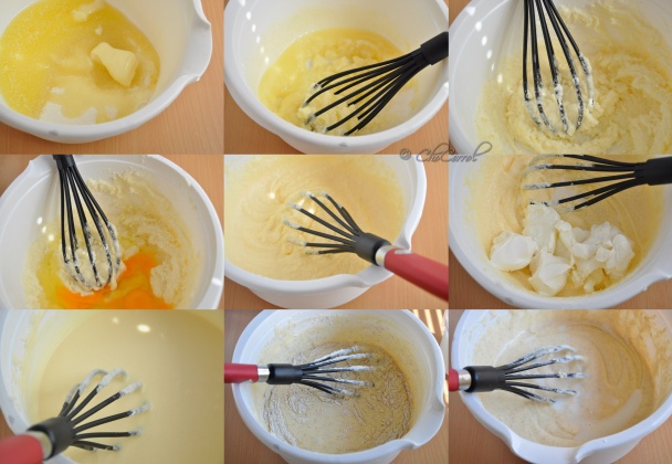 Koláč ku káve s čučoriedkami a smotanovým syrom (fotorecept) - obrázok 2