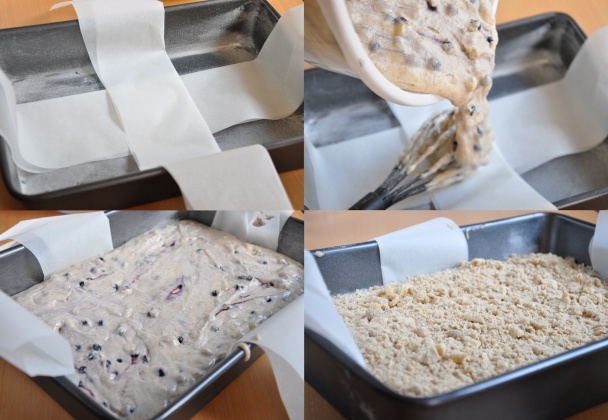 Koláč ku káve s čučoriedkami a smotanovým syrom (fotorecept) - obrázok 5