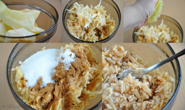 Skladaný tvarohovo-jablkový koláč (fotorecept) - obrázok 3