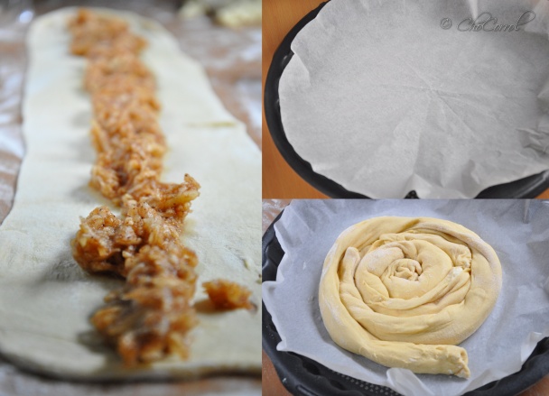 Skladaný tvarohovo-jablkový koláč (fotorecept) - obrázok 5