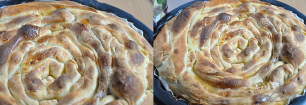 Skladaný tvarohovo-jablkový koláč (fotorecept) - obrázok 8