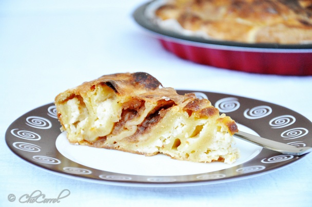 Skladaný tvarohovo-jablkový koláč (fotorecept) - obrázok 9