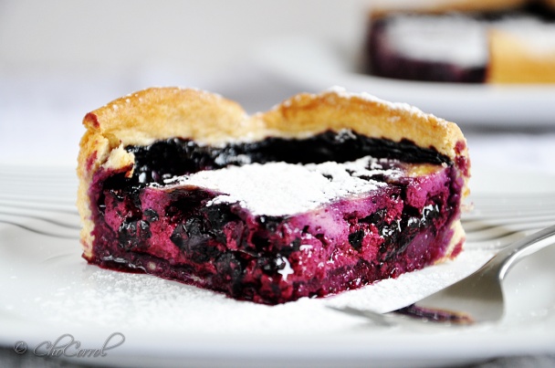 Čučoriedkovo- smotanový koláč (fotorecept) - obrázok 5