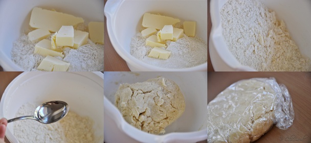 Slivkovo-mandľový koláč (fotorecet) - obrázok 1