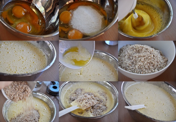 Slivkovo-mandľový koláč (fotorecet) - obrázok 2