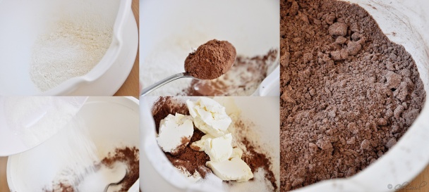 Čokoládovo-hruškový koláč (fotorecept) - obrázok 1