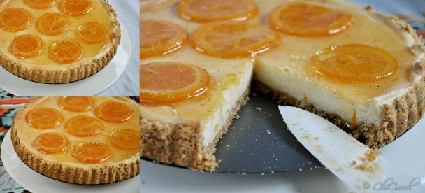Pomarančovo-škoricový syrový koláč (fotorecept) - obrázok 7