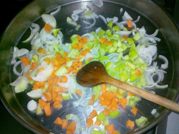 Kura s ryžou zapekané v rúre - Пиле с ориз на фурна - obrázok 3