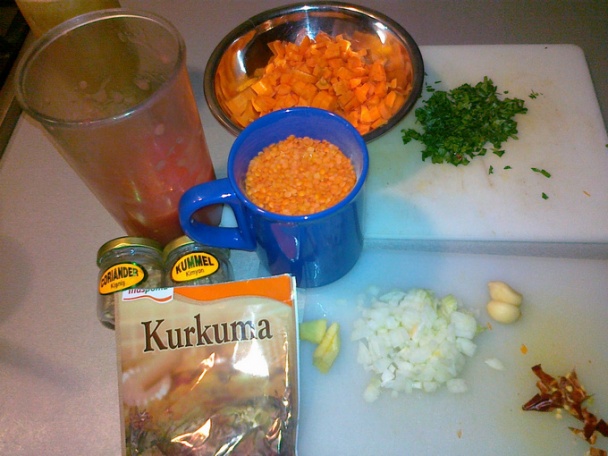 Polievka z červenej šošovice  - obrázok 1