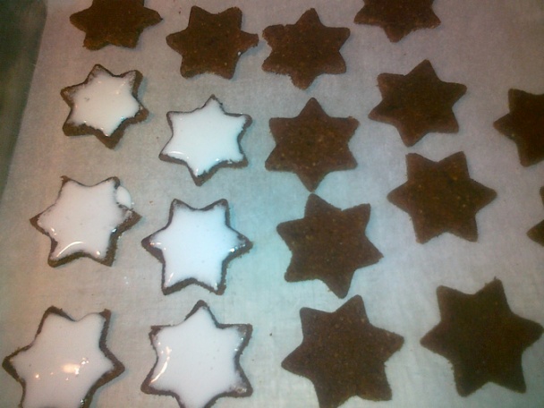 Vianočné snehové hviezdičky - obrázok 1