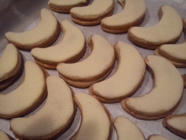 Orechové mesiačiky (fotorecept) - obrázok 4