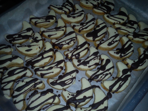 Orechové mesiačiky (fotorecept) - obrázok 5