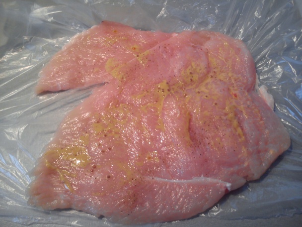 Plnená kuracia roláda - Пилешко руло с плънка (fotorecept) - obrázok 1