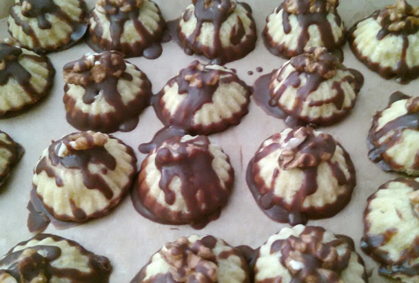 Obrátené orechové košíčky (fotorecept) - obrázok 5