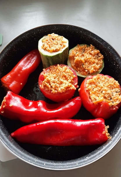 Svieža chutná plnená letná zelenina (fotorecept) - obrázok 3